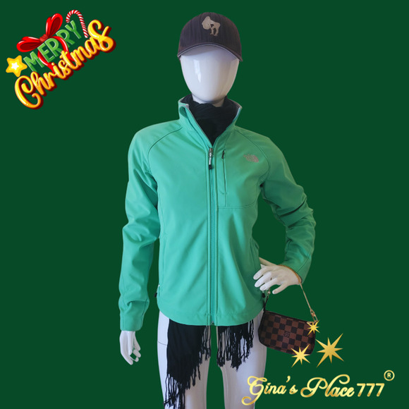 The North Face Jackets & Blazers - NORTH FACE WOMEN'S TNF APEX BIONIC SOFT SHELL JACKET SIZE LARGE GREEN
